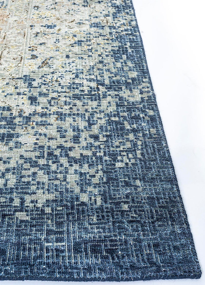 Alfombra de lana - 300 x 240 cm - azul cielo