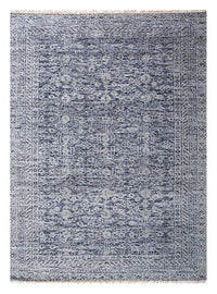 Alfombra de lana - 240 x 150 cm - azul