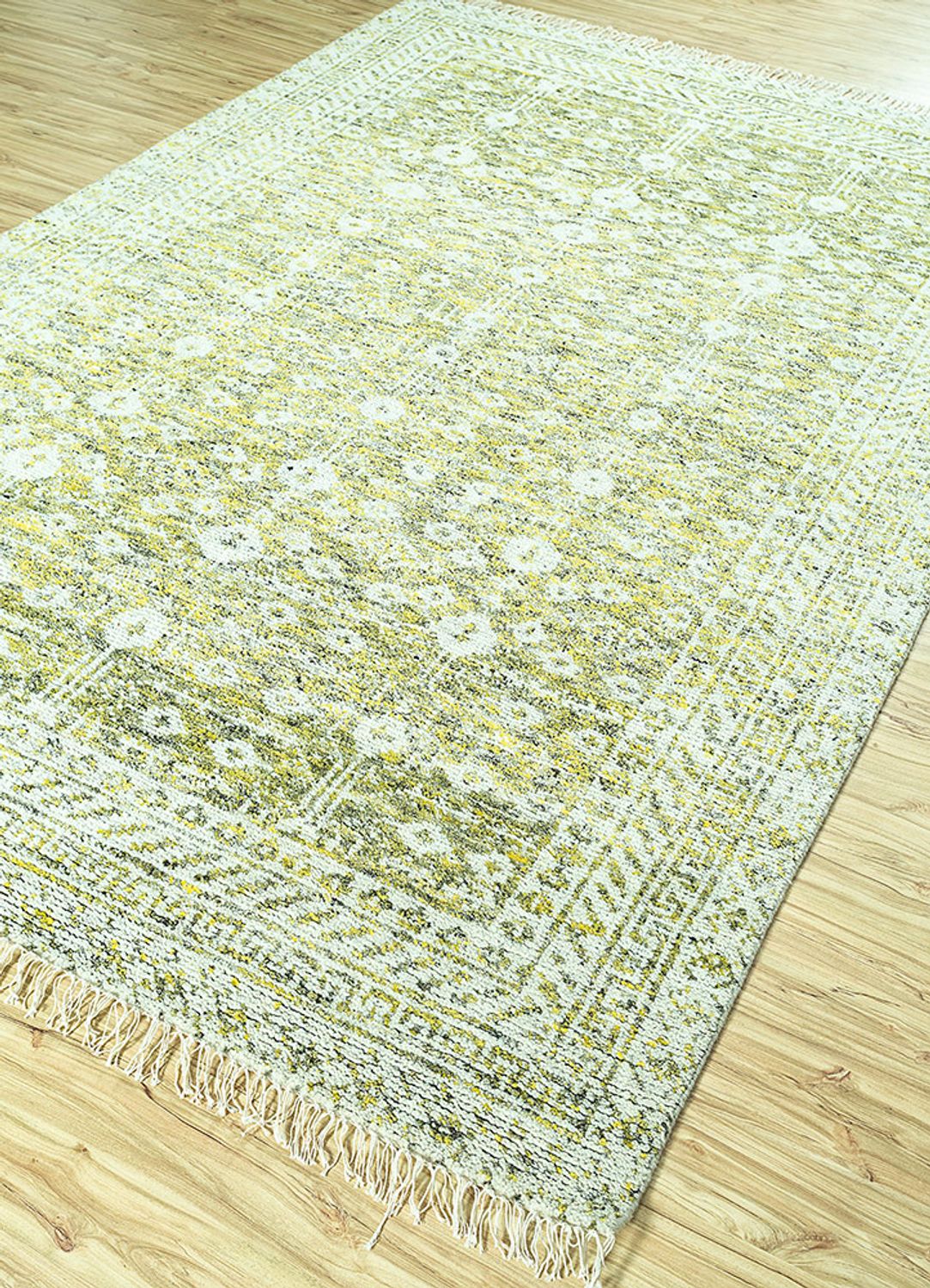 Alfombra de lana - 240 x 150 cm - azul