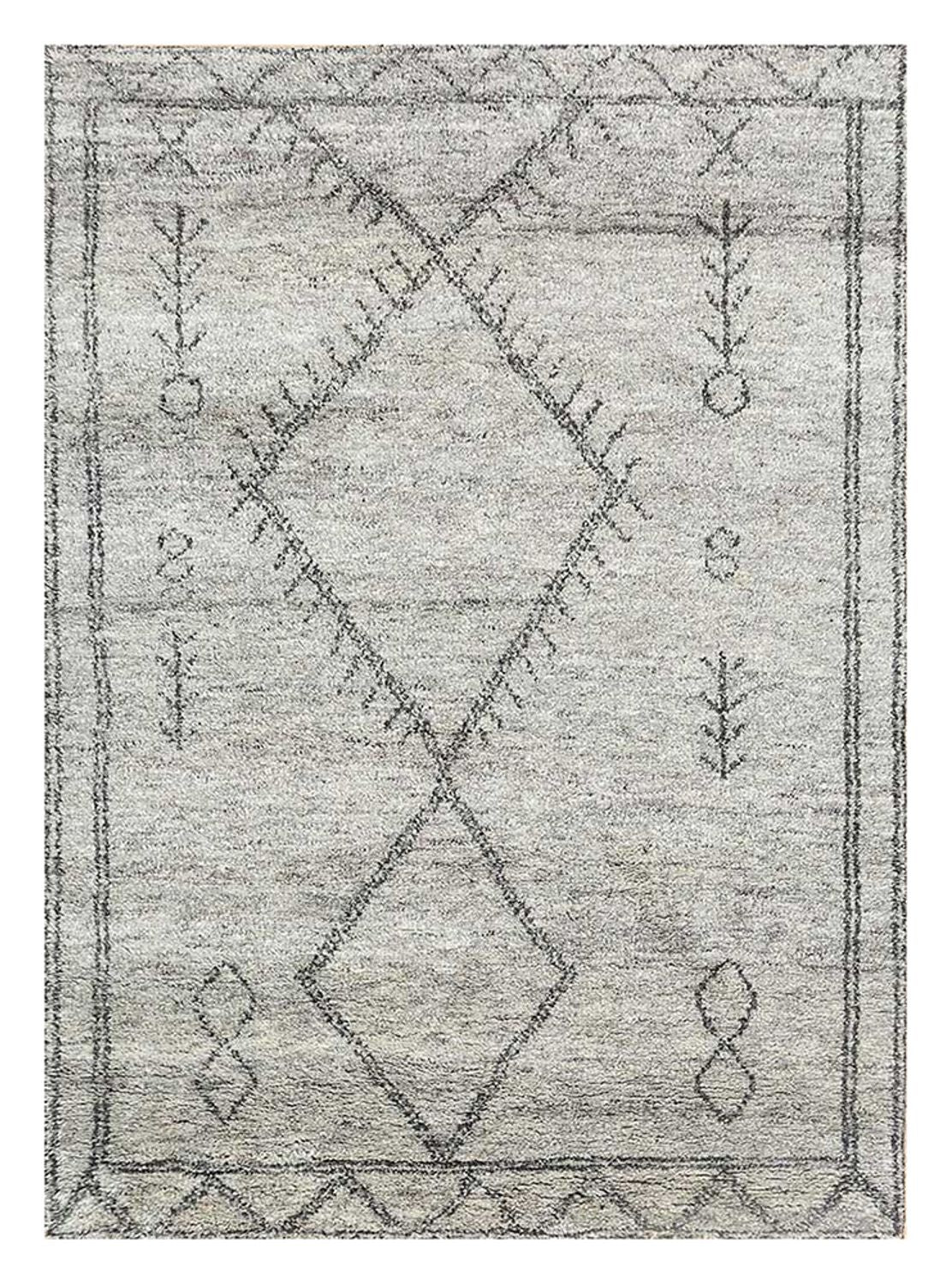 Alfombra de lana - 240 x 150 cm - beige