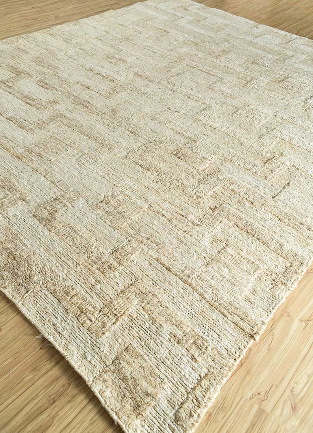 Alfombra de sisal - 270 x 180 cm - verde claro