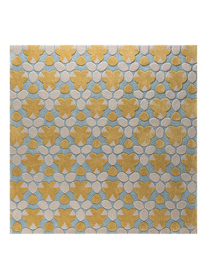 Alfombra de lana - geovane - cuadrado