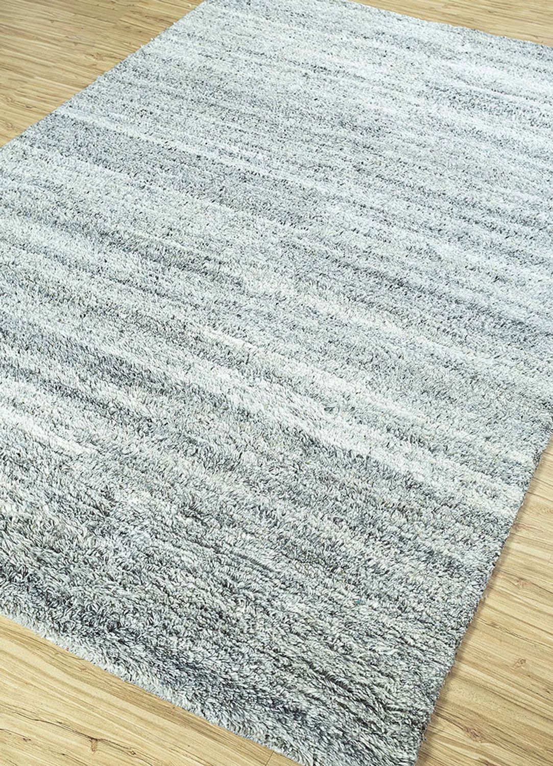 Alfombra - 240 x 150 cm - gris claro