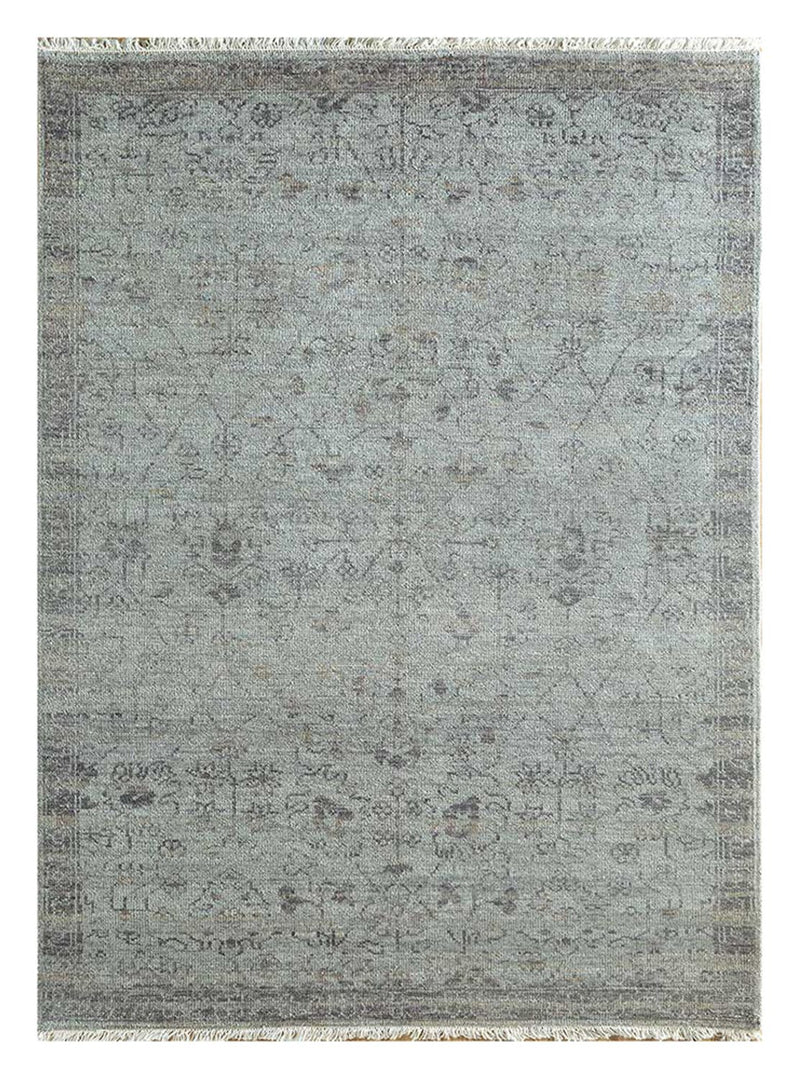 Alfombra de lana - 300 x 240 cm - azul cielo