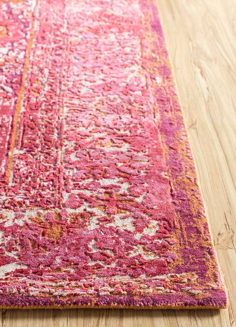 Alfombra de lana - 300 x 240 cm - rojo claro