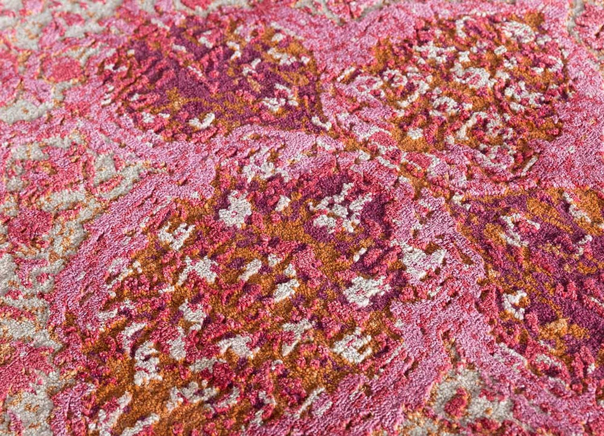 Alfombra de lana - 300 x 240 cm - rojo claro