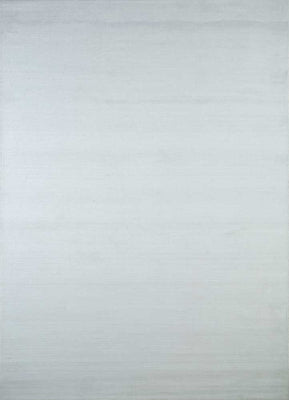 Alfombra de viscosa - 240 x 150 cm - gris claro