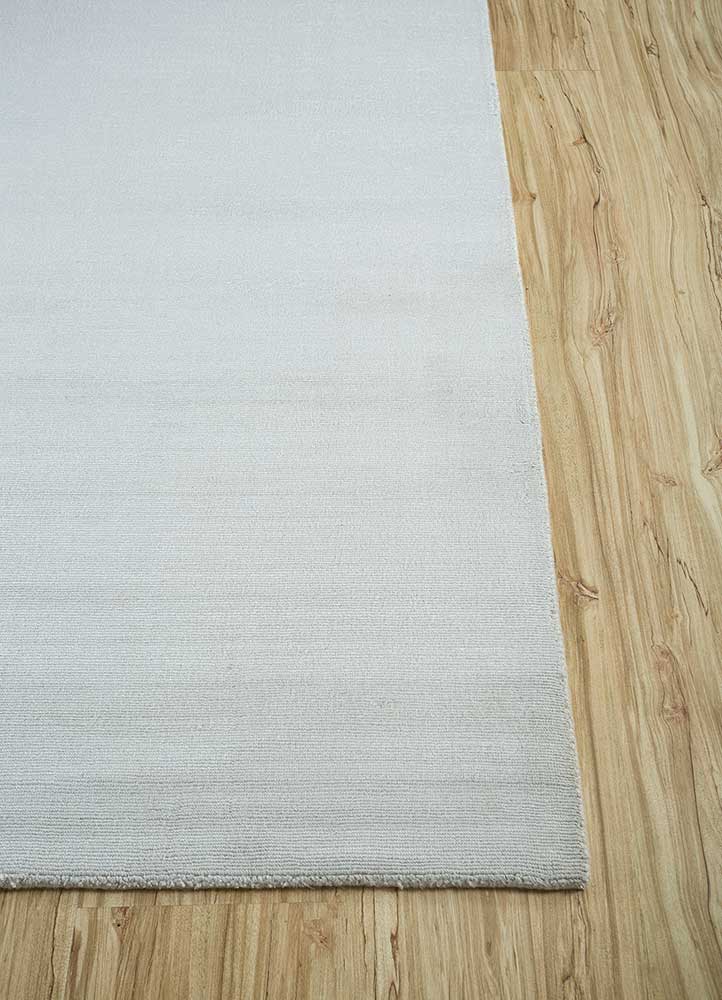 Alfombra de viscosa - 240 x 150 cm - gris claro