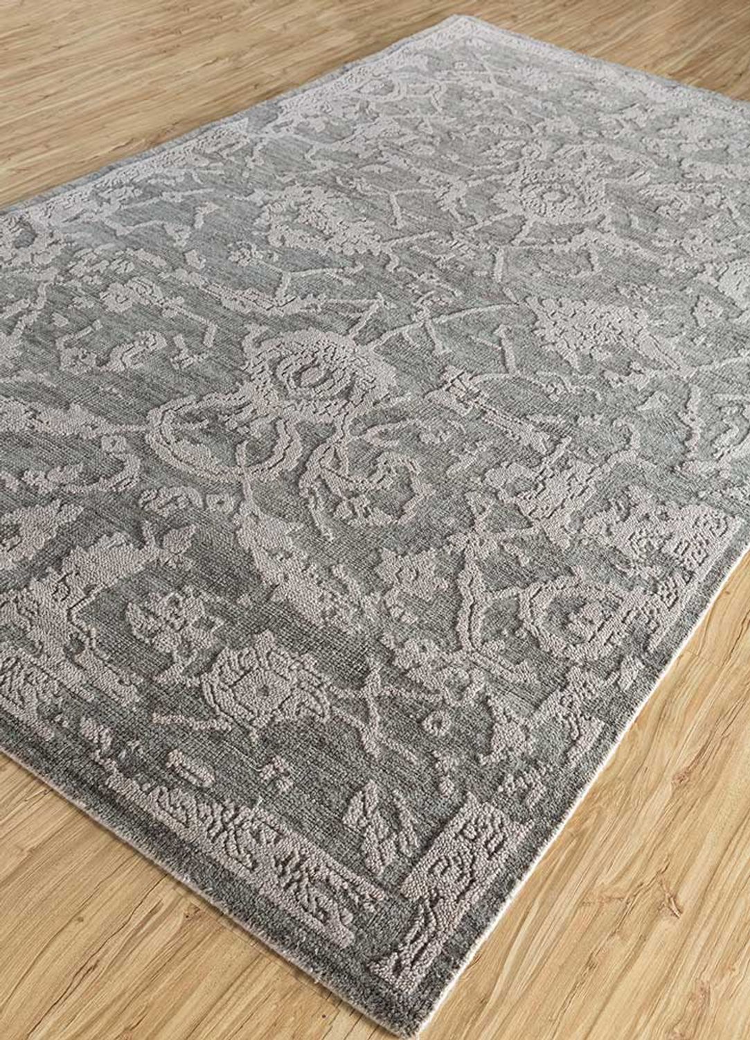 Alfombra - 240 x 150 cm - gris