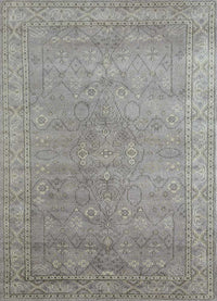 Alfombra de lana - 360 x 270 cm - gris