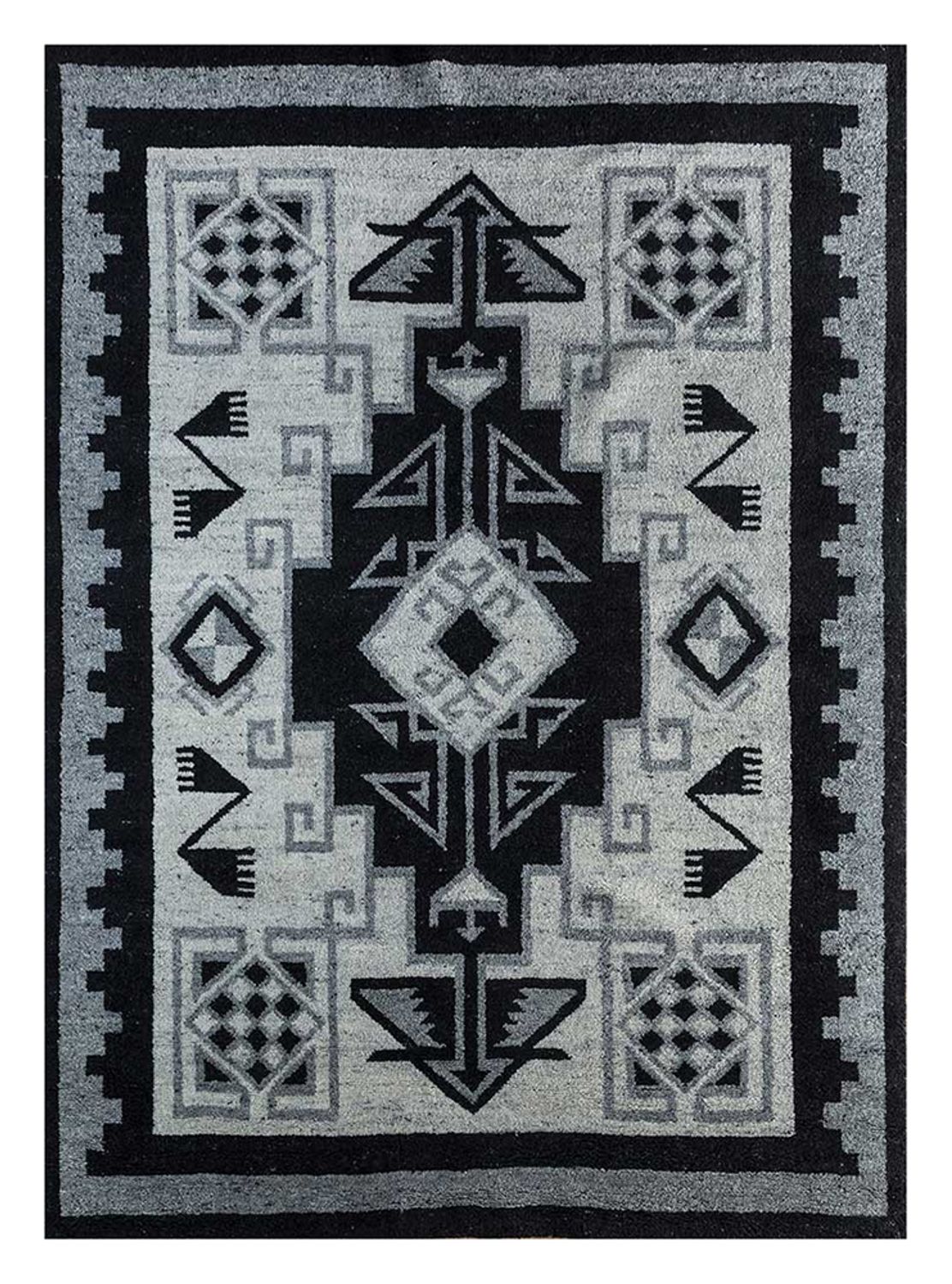 Alfombra de lana - 300 x 240 cm - multicolor