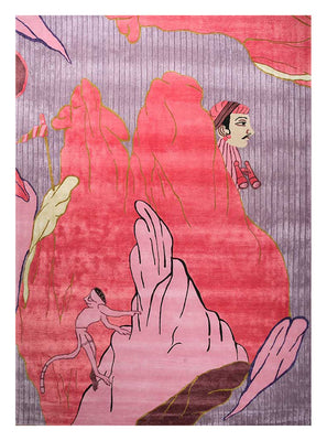 Alfombra de lana - Dafne - rectángulo