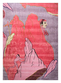 Alfombra de lana - Dafne - rectángulo