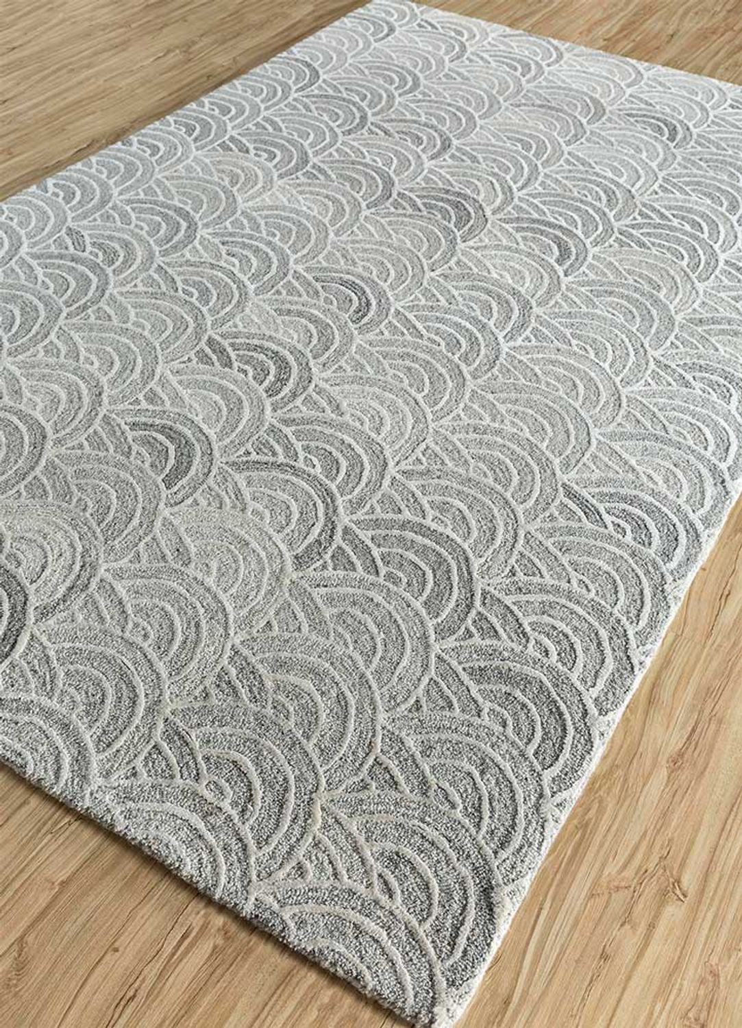 Alfombra de lana - 240 x 150 cm - beige