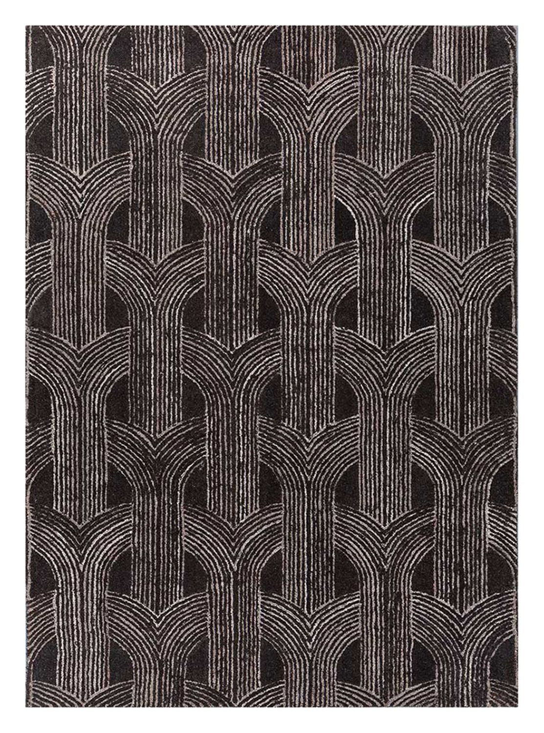 Alfombra de lana - 240 x 150 cm - taupe