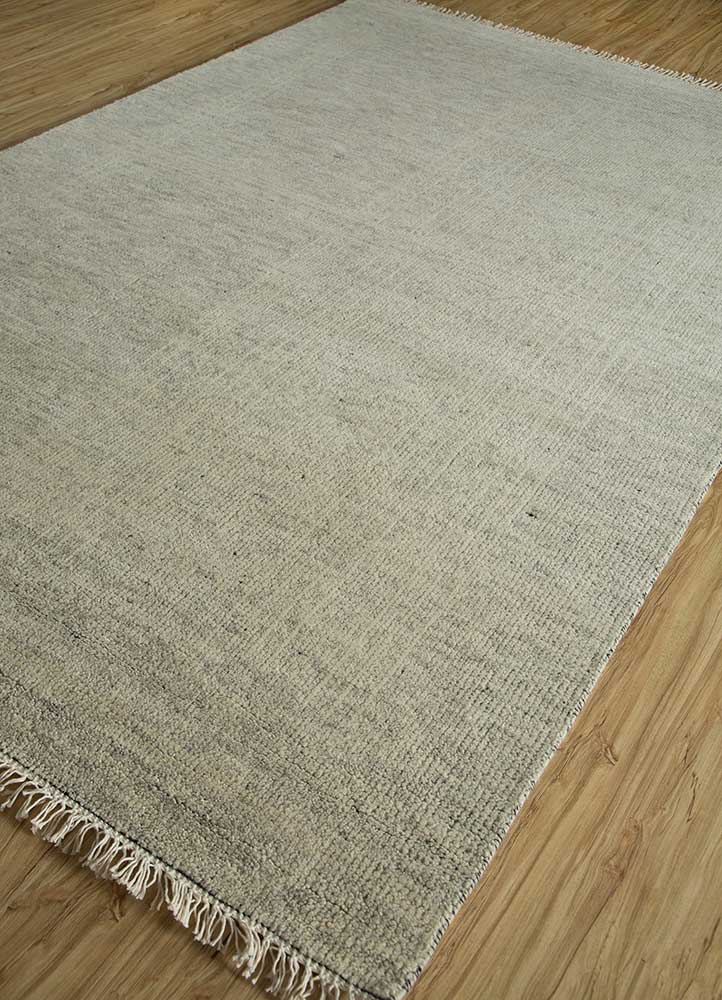 Alfombra de lana - 240 x 150 cm - crema