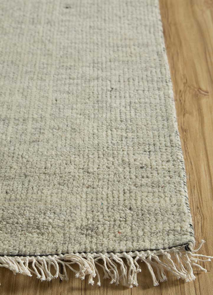 Alfombra de lana - 240 x 150 cm - crema