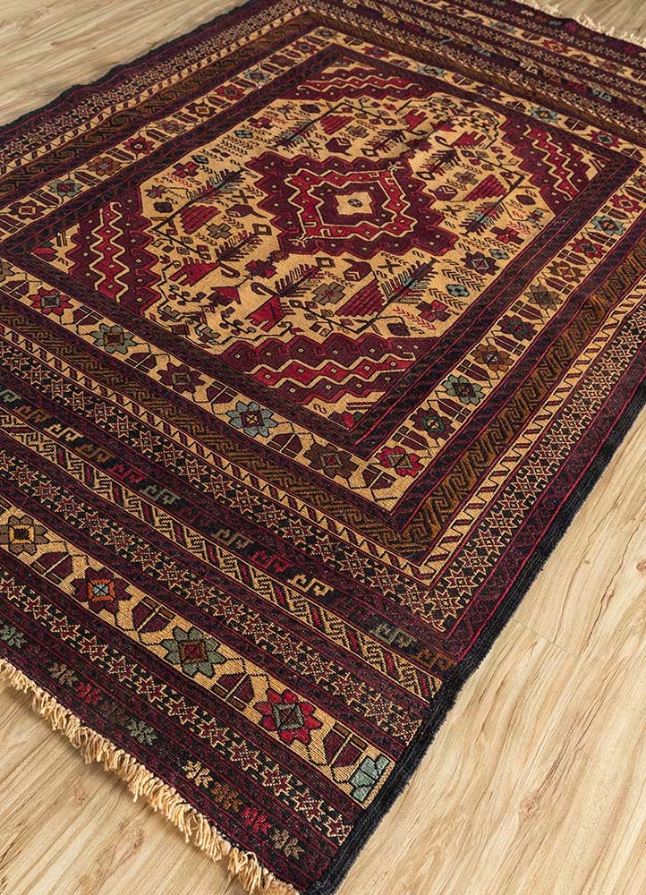 Alfombra Kelim - Oriental - 180 x 120 cm - naranja