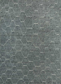 Alfombra de lana - 300 x 240 cm - gris