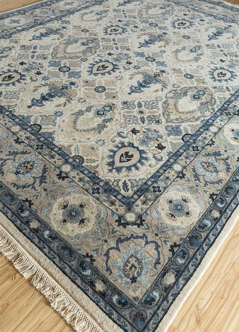 Alfombra de lana - 300 x 240 cm - crema
