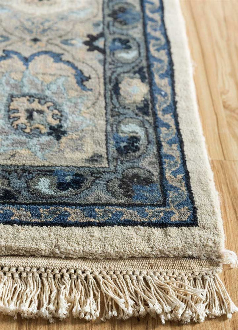 Alfombra de lana - 300 x 240 cm - crema