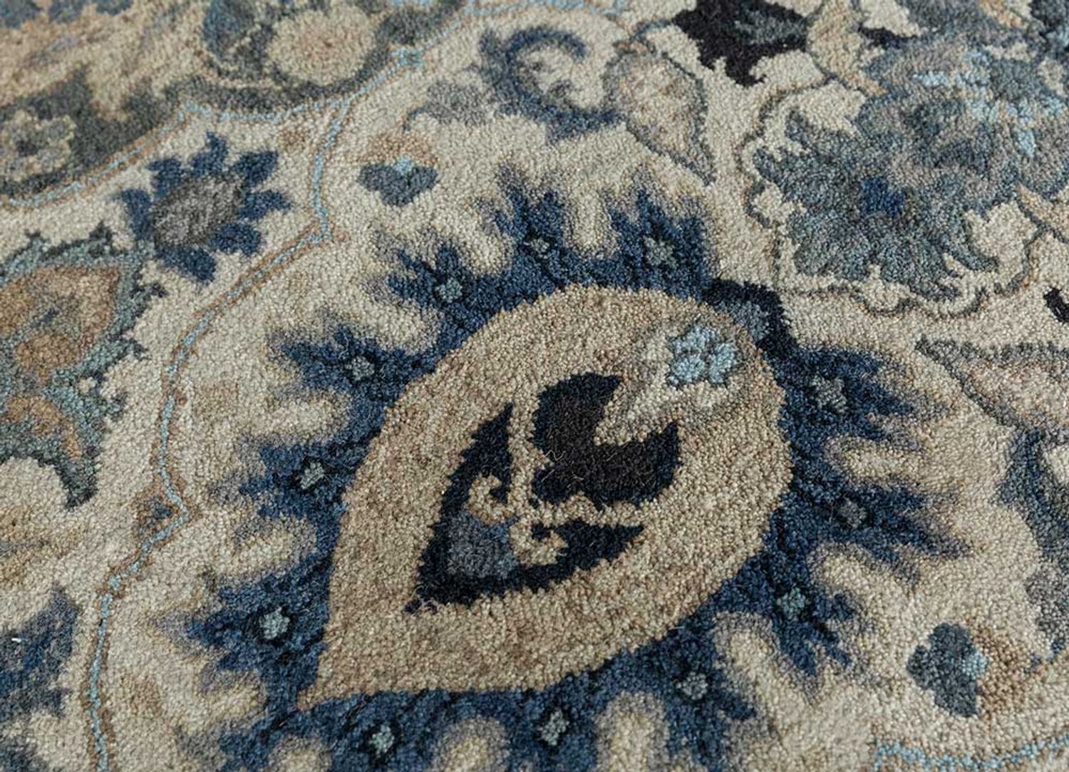 Alfombra de lana - 300 x 240 cm - crema