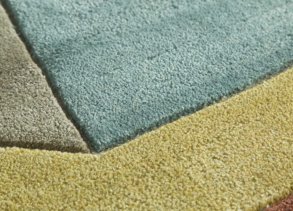 Alfombra de lana - 240 x 170 cm - oro
