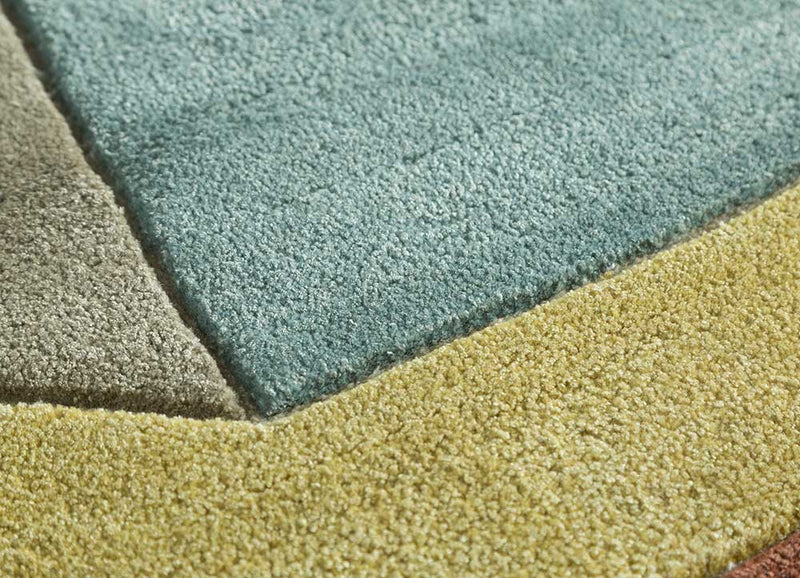 Alfombra de lana - 240 x 170 cm - oro