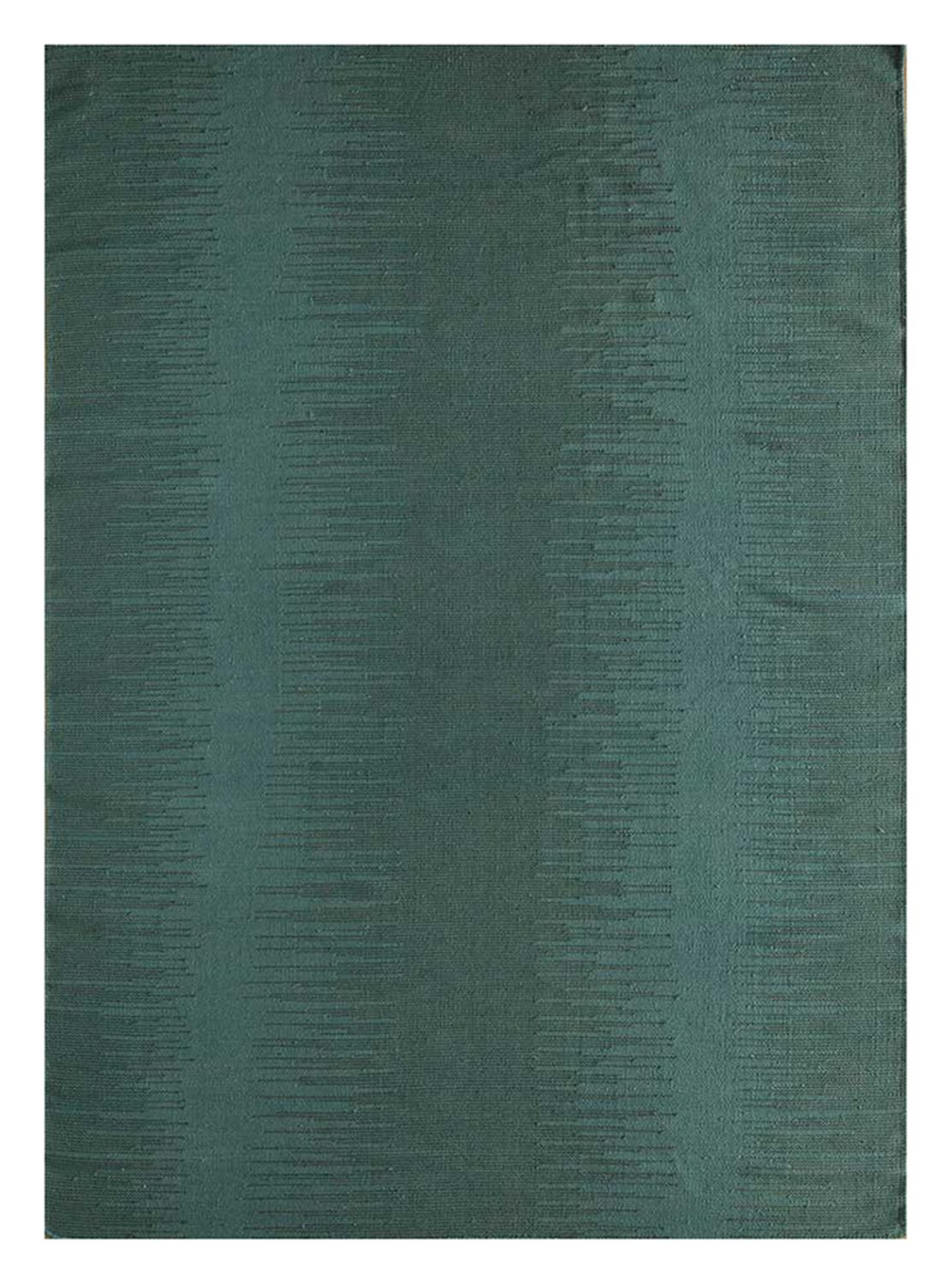 Alfombra de lana - 240 x 150 cm - verde oscuro