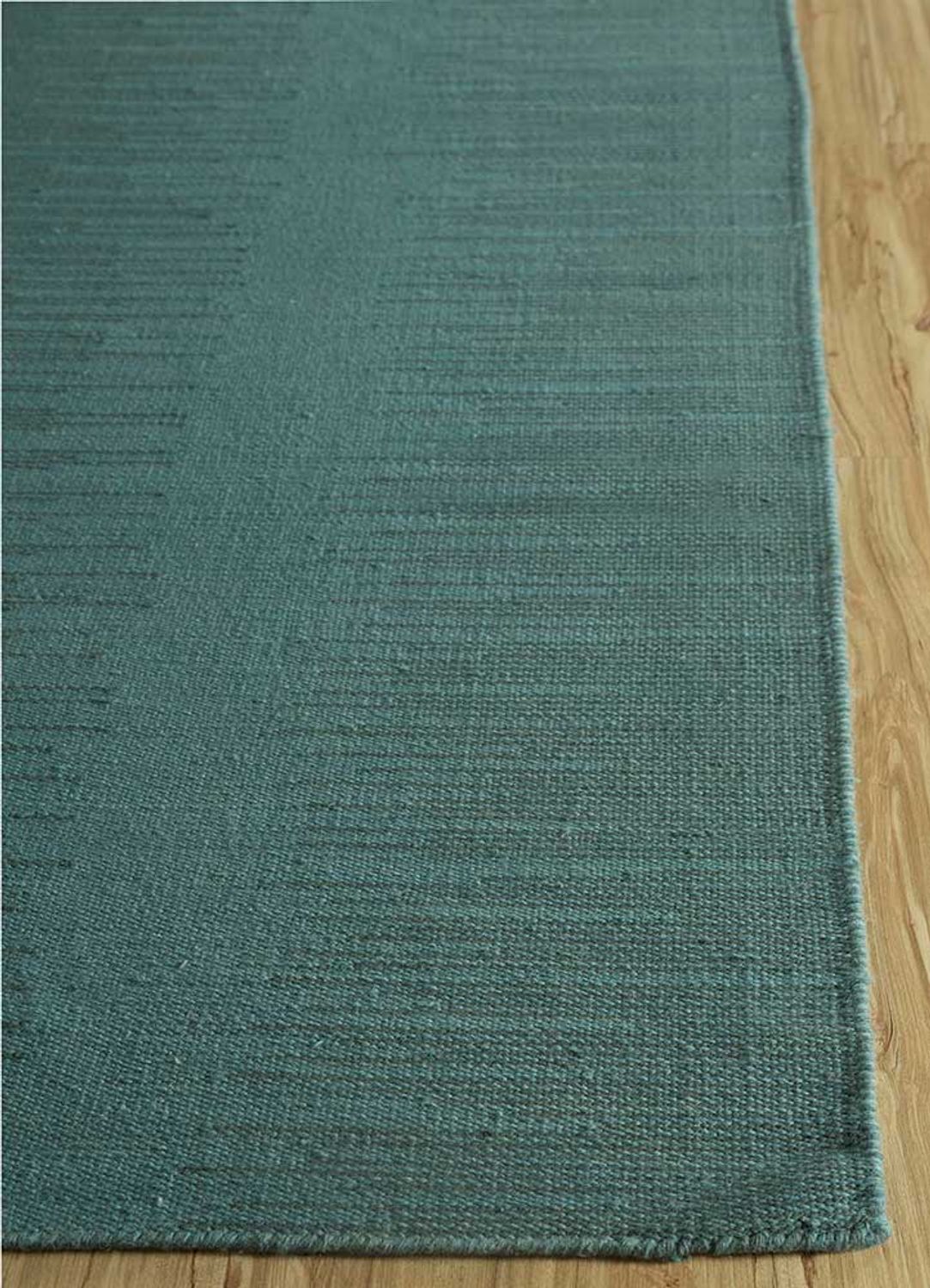 Alfombra de lana - 240 x 150 cm - verde oscuro