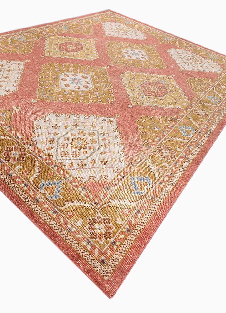 Alfombra de lana - 300 x 240 cm - naranja