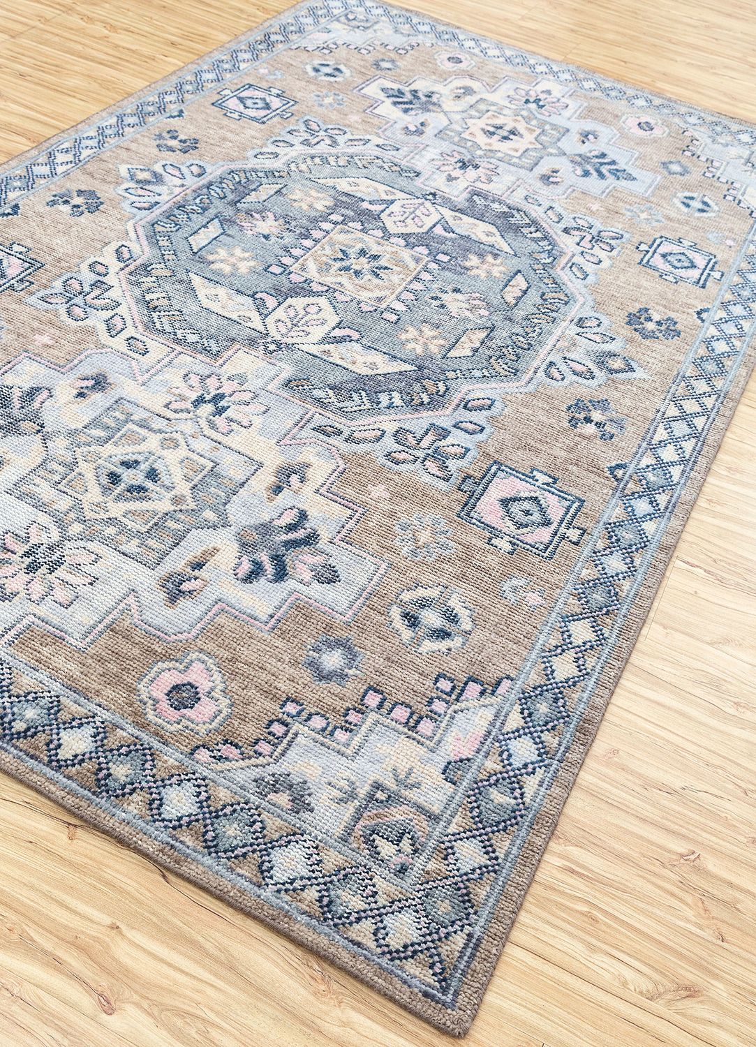 Alfombra de lana - 300 x 200 cm - crema