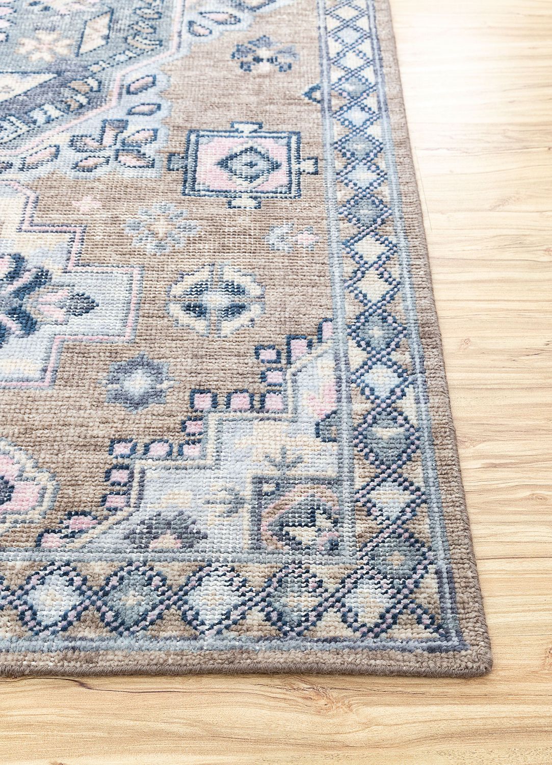 Alfombra de lana - 300 x 200 cm - crema