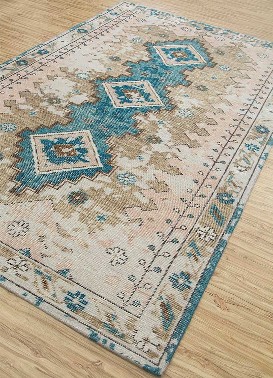 Alfombra de lana - 300 x 240 cm - multicolor