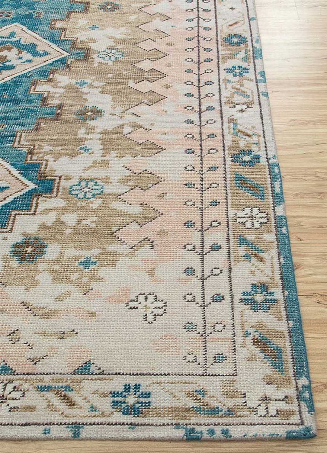 Alfombra de lana - 300 x 240 cm - multicolor