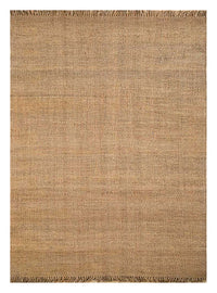 Alfombra de yute - 200 x 140 cm - natural