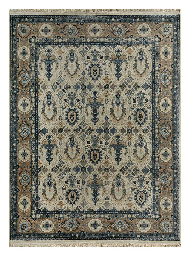 Alfombra de lana - 300 x 240 cm - crema