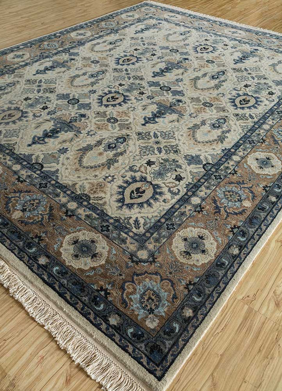 Alfombra de lana - 300 x 240 cm - crema