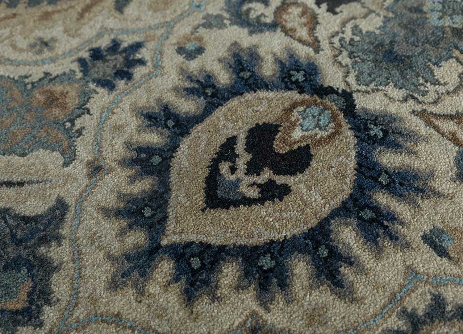 Alfombra de lana - 300 x 240 cm - crema