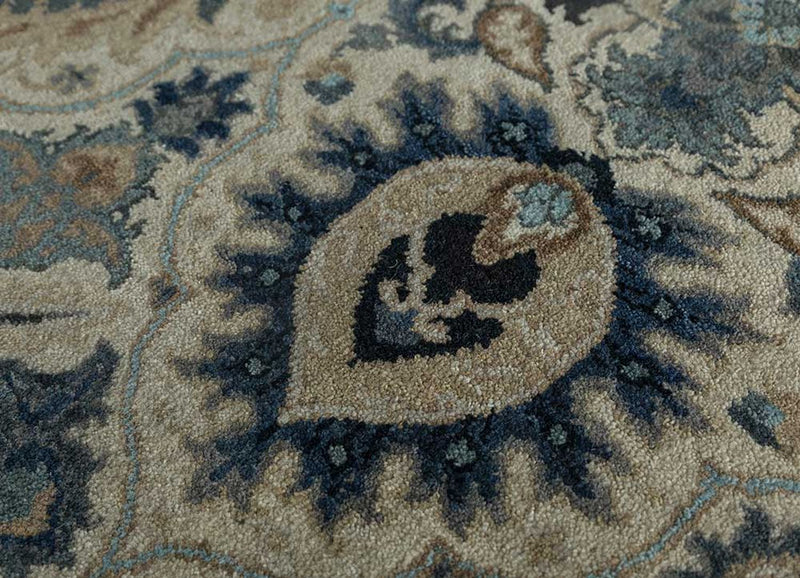Alfombra de lana - 300 x 240 cm - crema