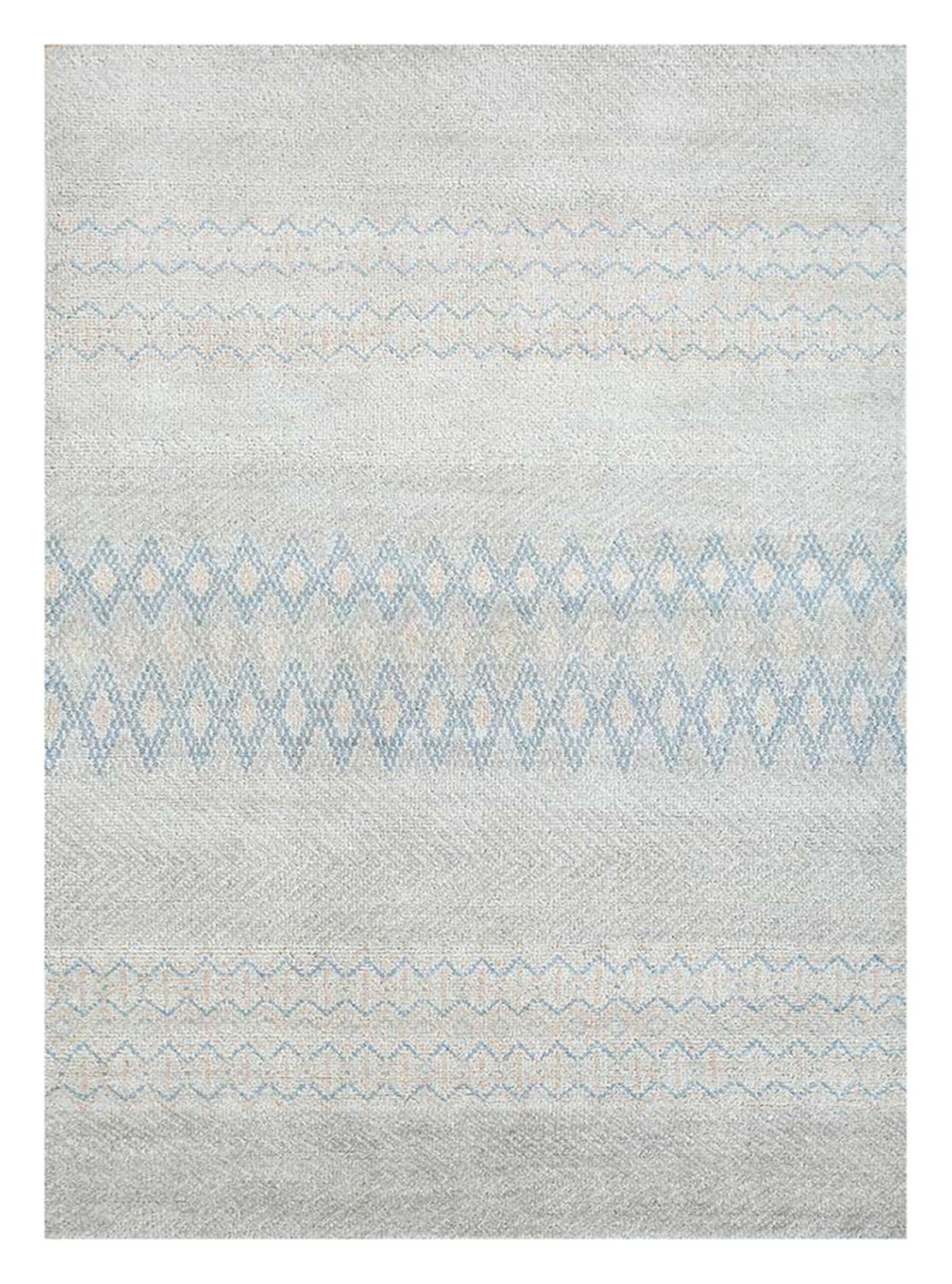 Alfombra de lana - 240 x 150 cm - gris claro