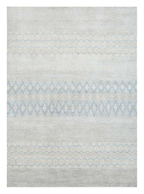 Alfombra de lana - 240 x 150 cm - gris claro