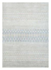 Alfombra de lana - 240 x 150 cm - gris claro