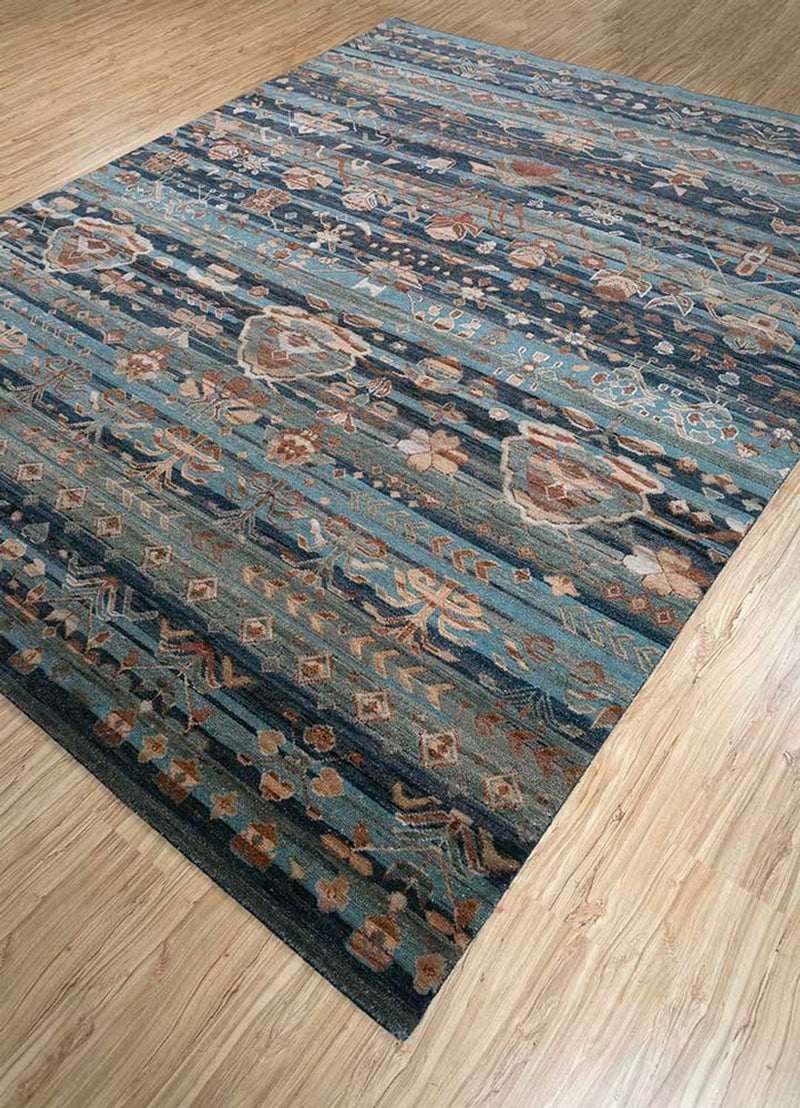 Alfombra de lana - 300 x 240 cm - naranja