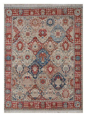 Alfombra de lana - 300 x 240 cm - naranja