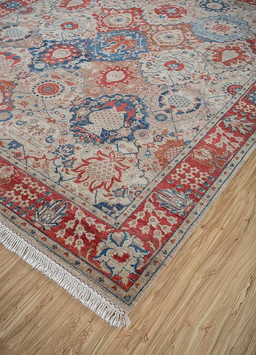 Alfombra de lana - 300 x 240 cm - naranja