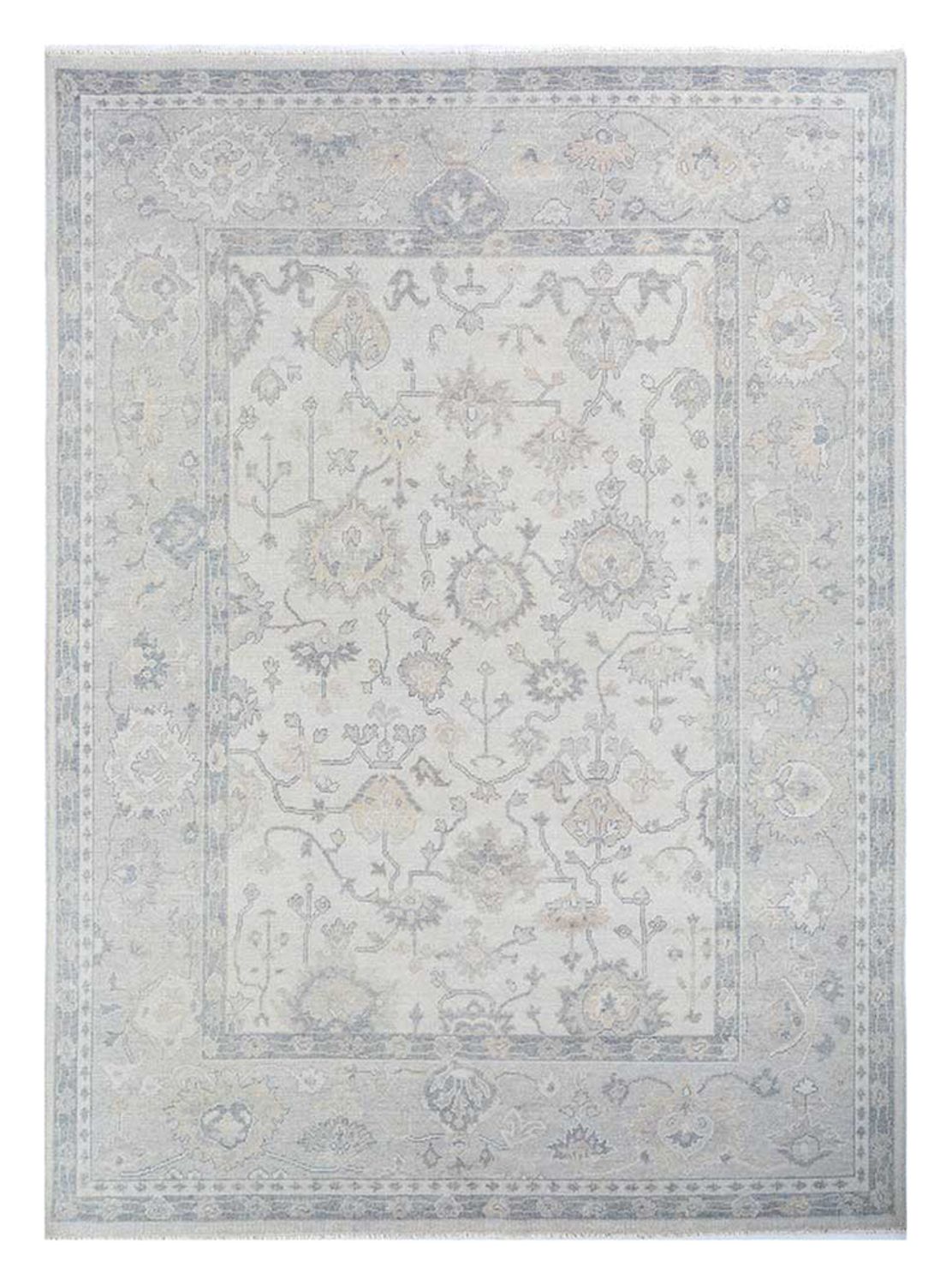 Alfombra de lana - 300 x 240 cm - gris claro