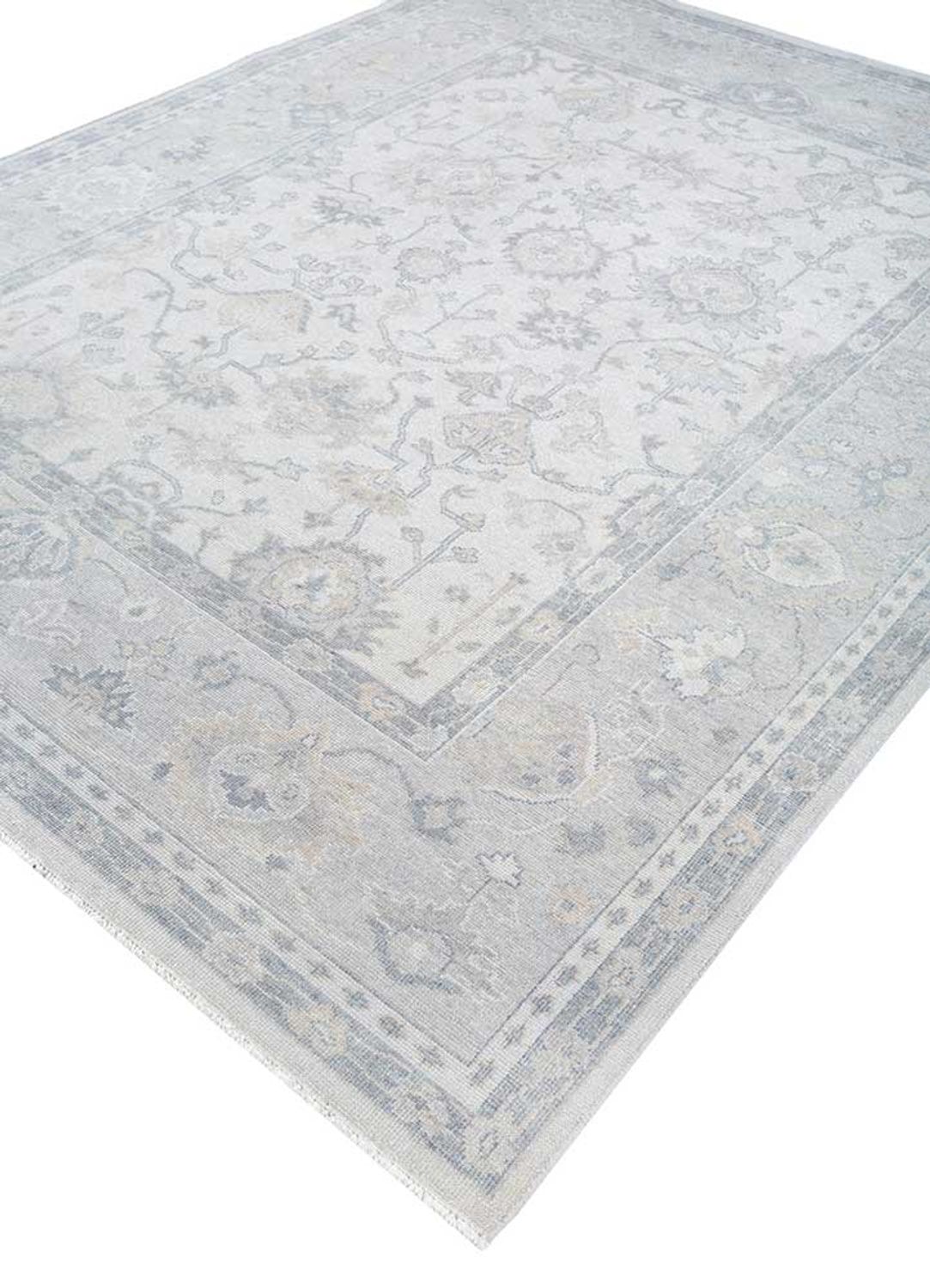 Alfombra de lana - 300 x 240 cm - gris claro