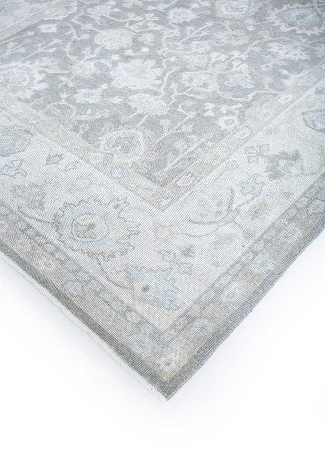 Alfombra de lana - 300 x 240 cm - gris claro