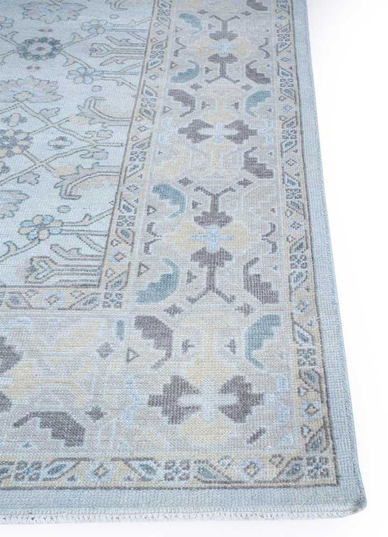 Alfombra de lana - 300 x 240 cm - gris claro